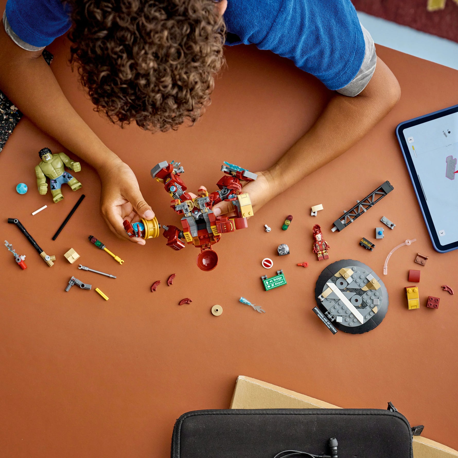ليجو 76343 مارفل هالكباستر ضد هالك مكعبات التركيب LEGO