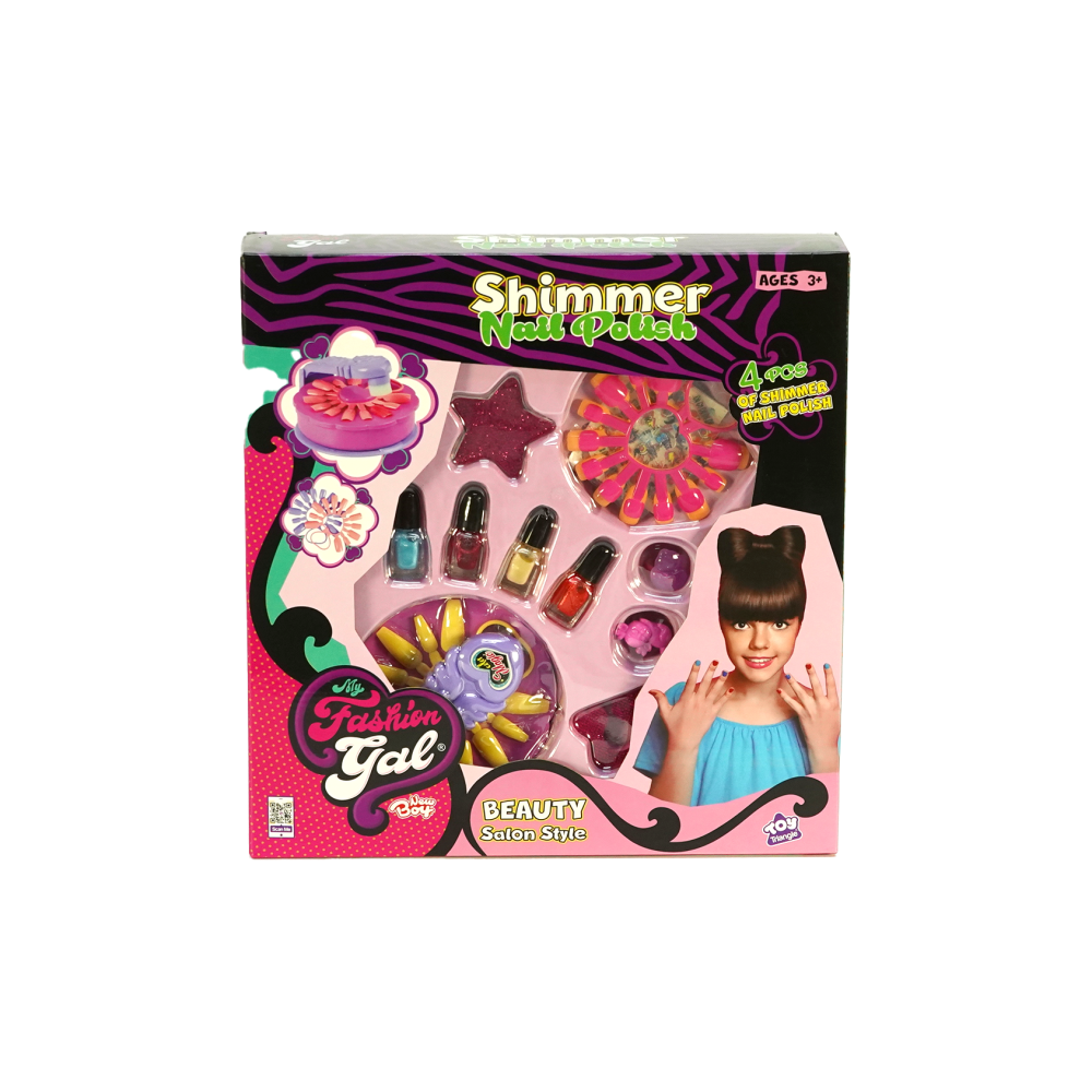 ماي فاشيون جال طلاء الأظافر 4 قطع المكياج والتجميل NewBoy