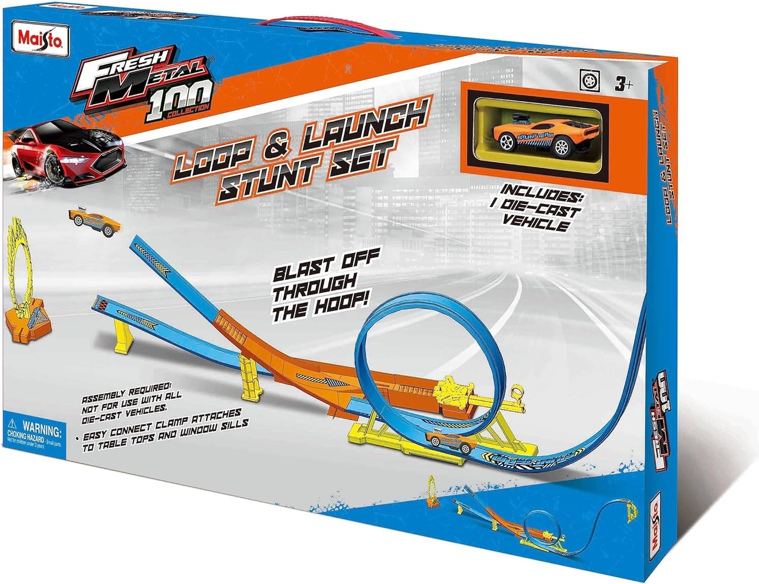 مايستو لووب اند لانش ستانت مركبات مع مسار Maisto