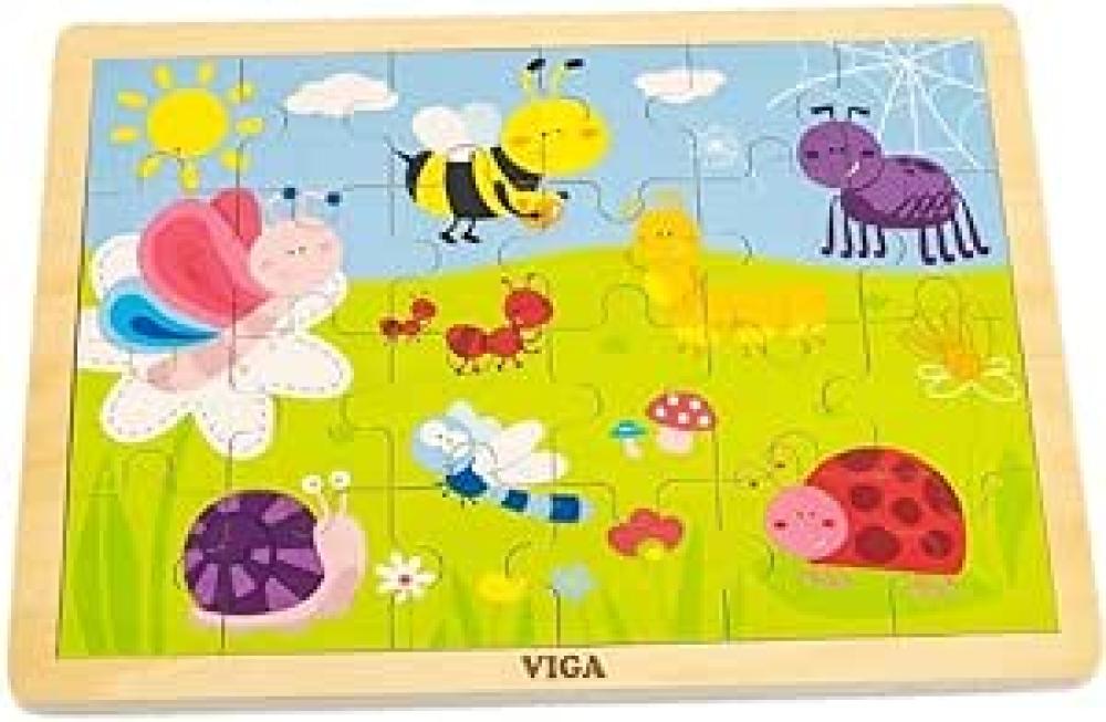 فيجا لعبة بزل الحديقة 24 قطعة العاب البزل VIGA