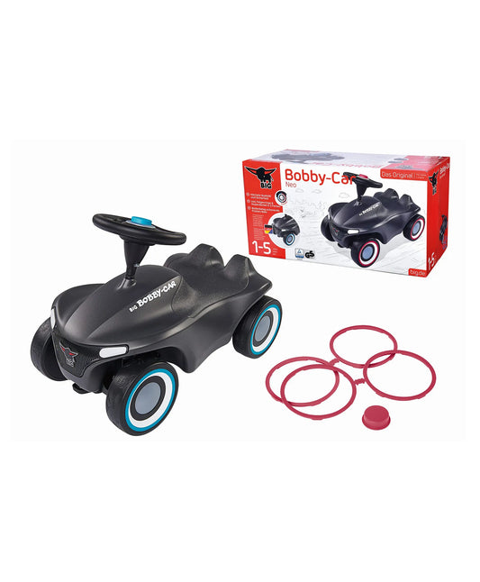 بيج لعبة سيارة بوبي كار نيو سوداء مركبات الدف BIG