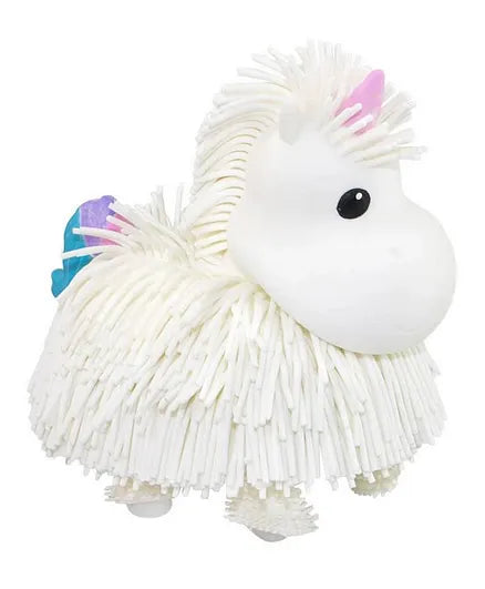 جيجلي بيتس لعبة يونيكورن المتحركة أبيض ألعاب الكترونية Jiggly Pets