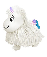 جيجلي بيتس لعبة يونيكورن المتحركة أبيض ألعاب الكترونية Jiggly Pets