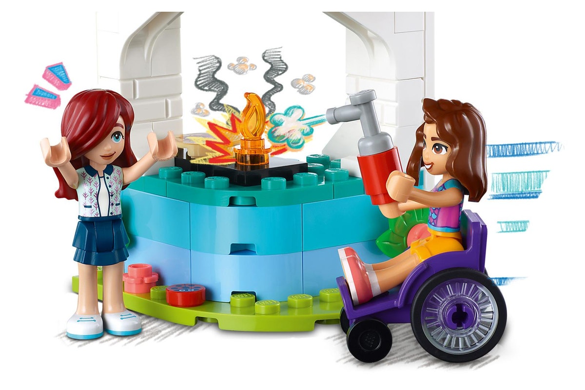 ليجو فريندز متجر الفطائر المحلاة مكعبات التركيب LEGO