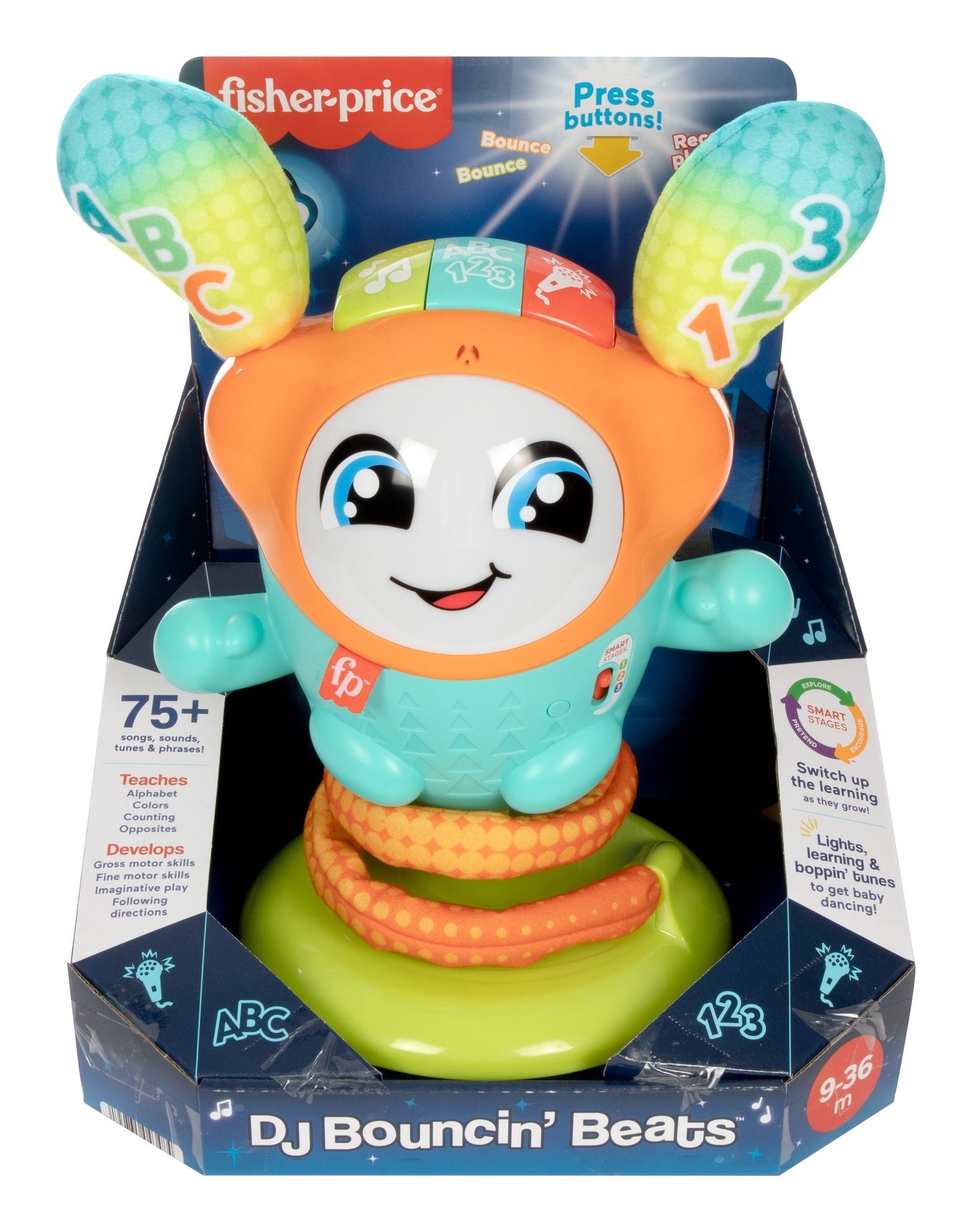 فيشر برايس دي جي باونسن بيتس مواليد تفاعلي Fisher-Price