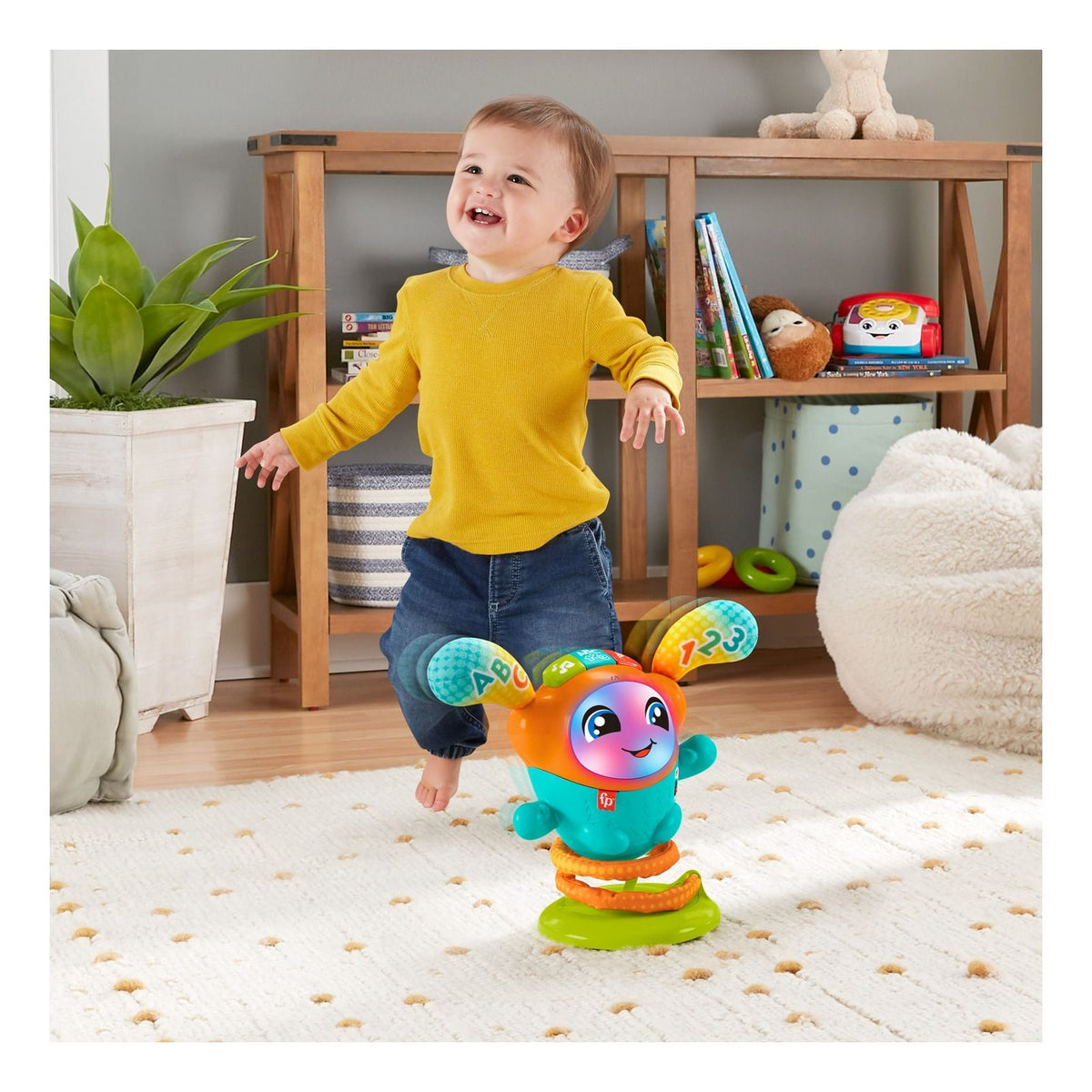 فيشر برايس دي جي باونسن بيتس مواليد تفاعلي Fisher-Price