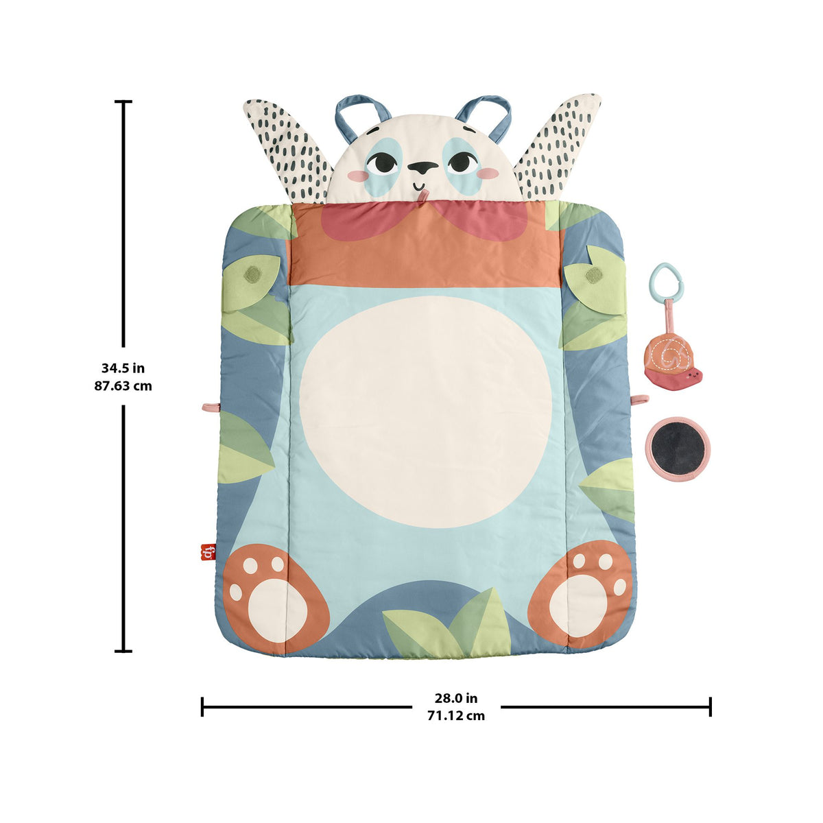 فيشر برايس سجادة لعب رولي بولي باندا بساط للمواليد Fisher-Price