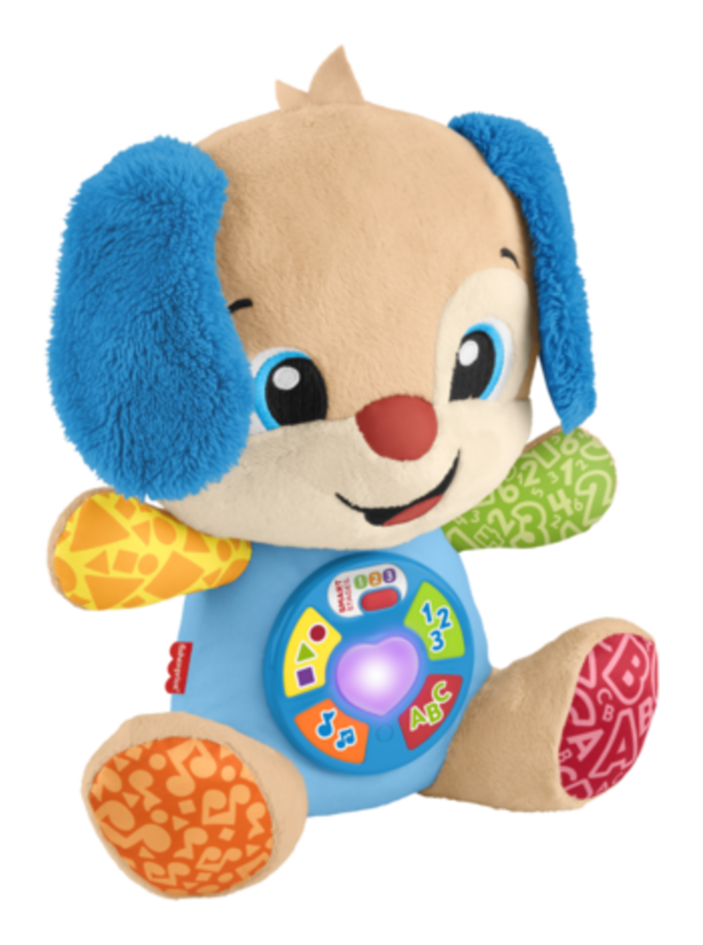 فيشر برايس جرو اضحك وتعلم ازرق الالعاب القطنية Fisher-Price