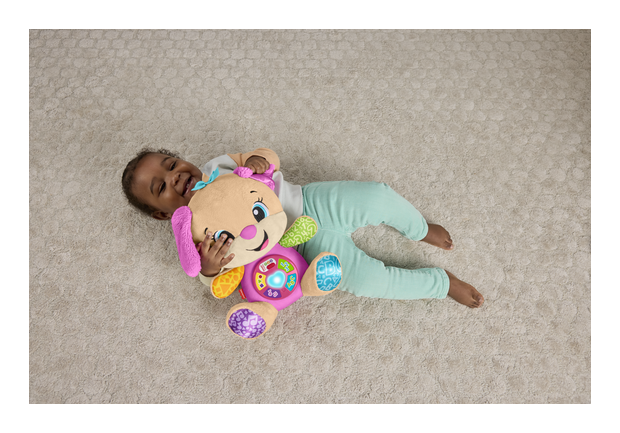 فيشر برايس جرو اضحك وتعلم وردي الالعاب القطنية Fisher-Price