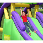 هابي هوب الزحليقة المائية المزدوجة بمرح مضاعف النطاطات Happy Hop