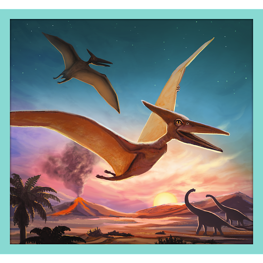 بزل الديناصورات 10 في 1 العاب البزل Trefl