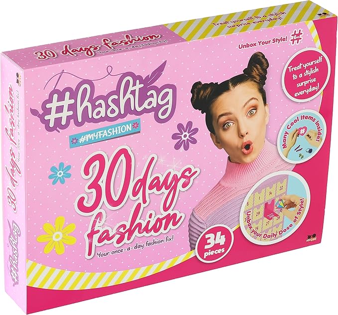 هاشتاج 30 يومًا من الموضة الخرز والاكسسوارات Hashtag