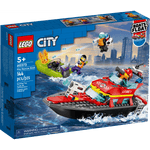 ليجو 60373 سيتي قارب انقاذ المدينة مكعبات التركيب LEGO