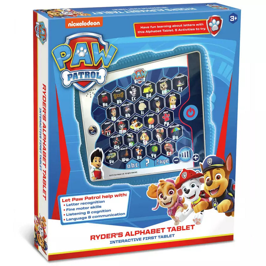 باو باترول جهاز لوحي بتصميم الحروف الهجائية العاب تعليمية Paw Patrol