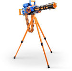 اكس شوت مسدس إيج فاير جاتلينج المزود بمحرك من الجنون مع حامل ثلاثي القوائم مسدسات مطاطية Zuru