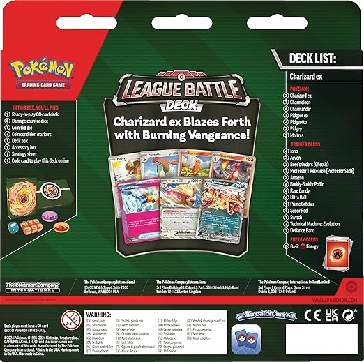 بوكيمون تشاريزارد اكس ليج باتل العاب البطاقات Pokemon