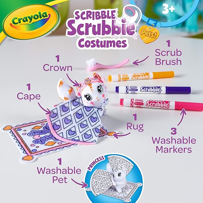 كرايولا لعبة تلوين الحيوانات الأليفة رسم و تلوين Crayola