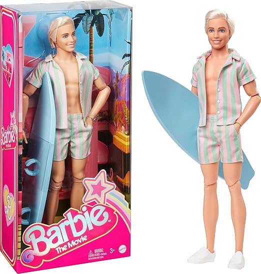 باربي دمية كين مع لوح تزلج دمية مع اكسسوارات Barbie