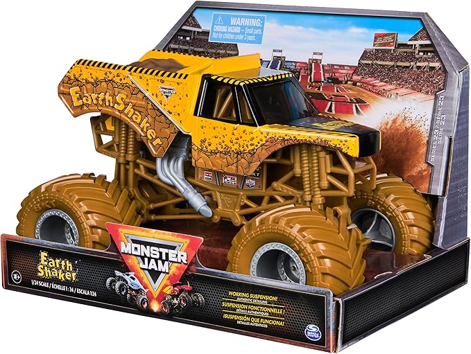 مونستر جام شاحنة ايرث شاكر مركبات الأطفال Monster Jam