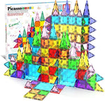 بيكاسو تايلز مكعبات مسار رخامي 60 قطعة مكعبات المغناطيس Picasso Tiles