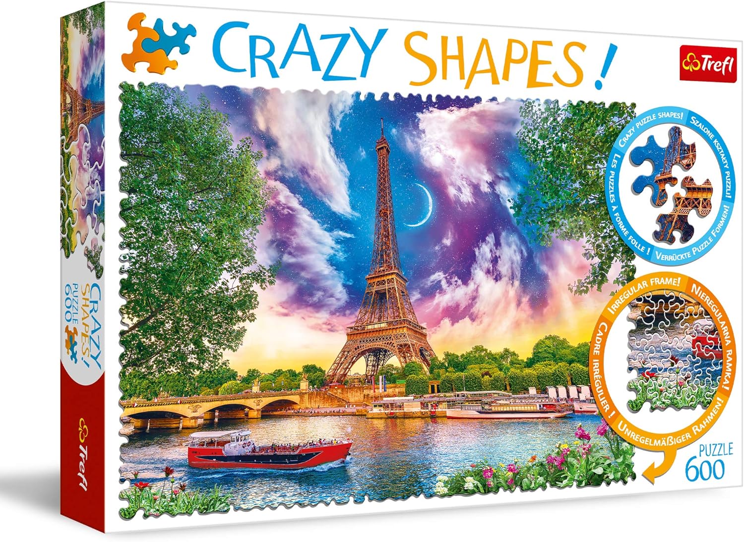 بزل سماء باريس 600 قطعة العاب البزل Trefl