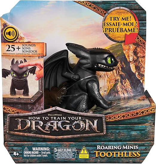 كيف تدرب تنينك مجسم تنين المعركة مع صوت متنوع مجسمات الحيوانات How To Train Your Dragon