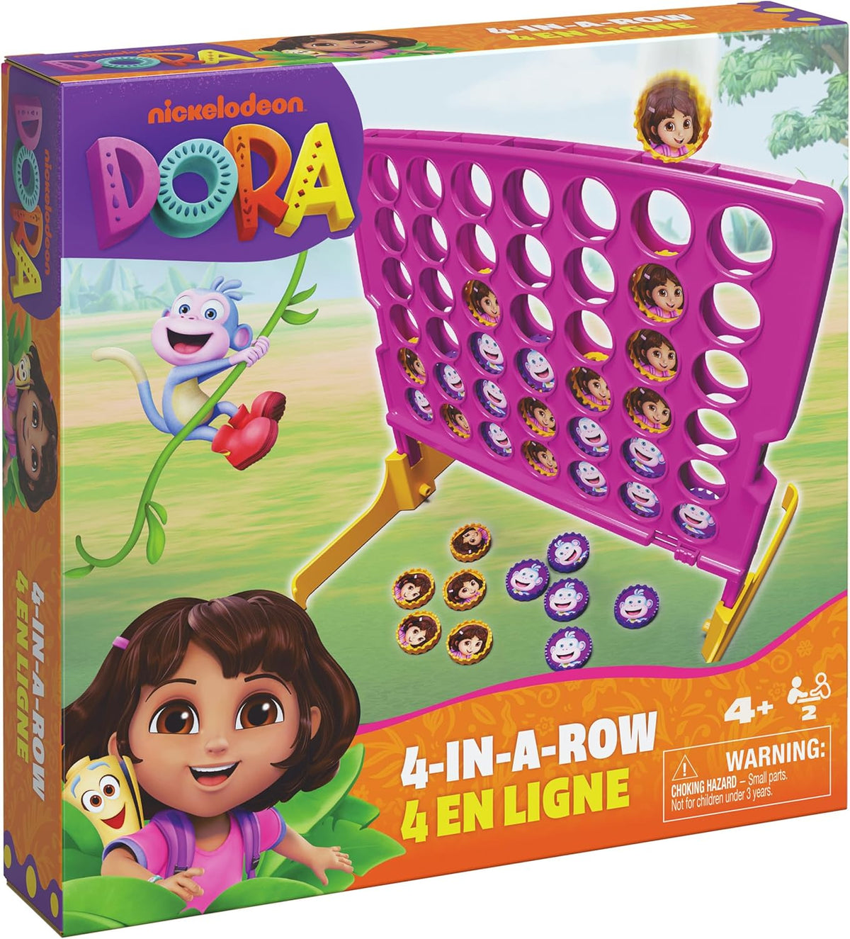 دورا لعبة أربعة في صف واحد العاب لوحية Spin master