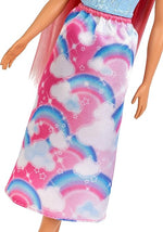 باربي دمية الاميرة ذات الشعر الزهري دمية مع اكسسوارات Barbie