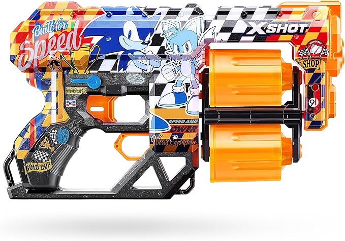 اكس شوت مسدس سكينز دريد سونيك بولك مسدسات مطاطية Zuru