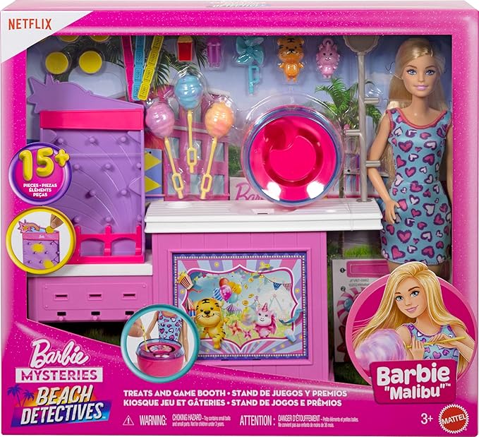 باربي دمية ماليبو محققو الشاطئ دمية مع اكسسوارات Barbie