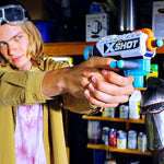 اكس شوت مسدس كومبو اكسل 48 سهم الوان متنوعة مسدسات مطاطية Zuru