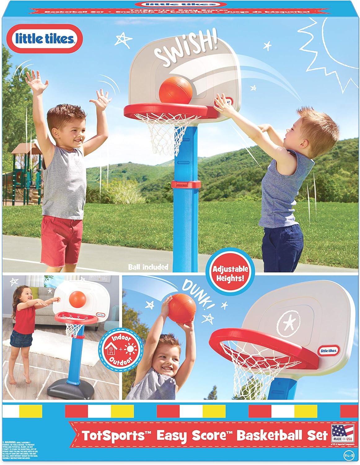 ليتل تايكس طقم كرة سلة توت سبورتس العاب الرياضه Little Tikes