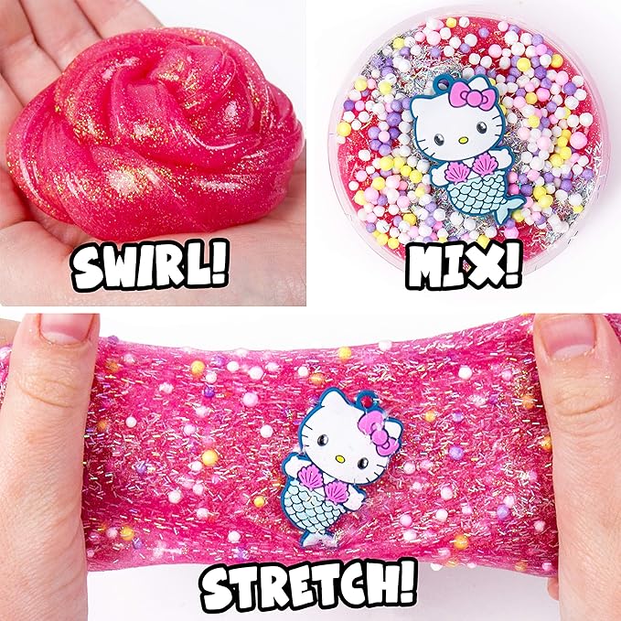 هيلو كيتي سلايم تايم للحرف اللامعة سلايم HELLO KITTY