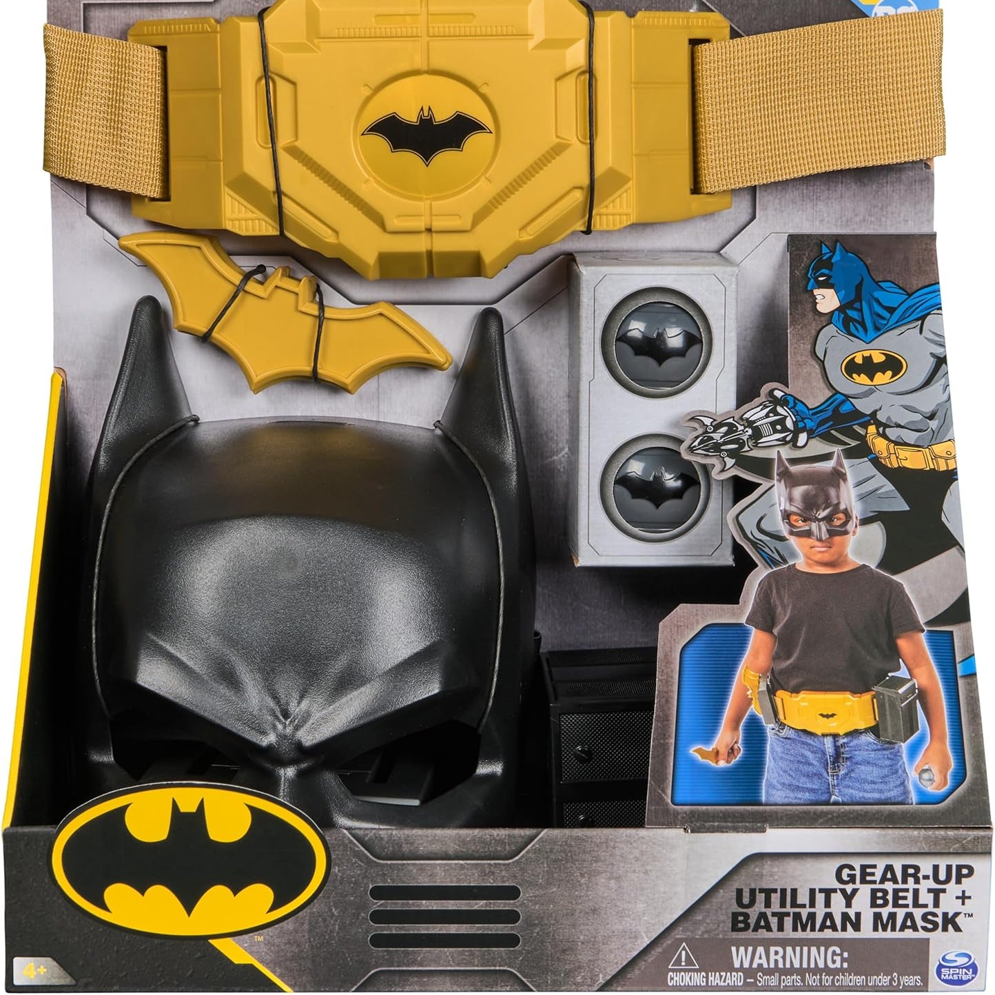 باتمان قناع مع حزام متعدد الاستخدامات تقمص الأدوار BATMAN