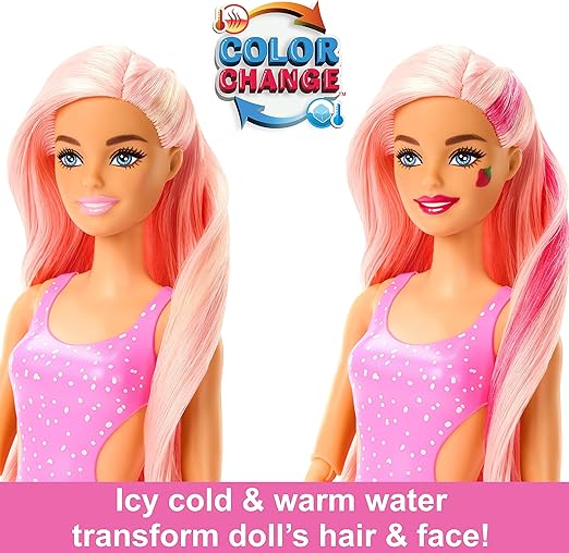 باربي دمية بوب ريفيل فروت سيريز فراولة ليمونادة دمية مع اكسسوارات Barbie