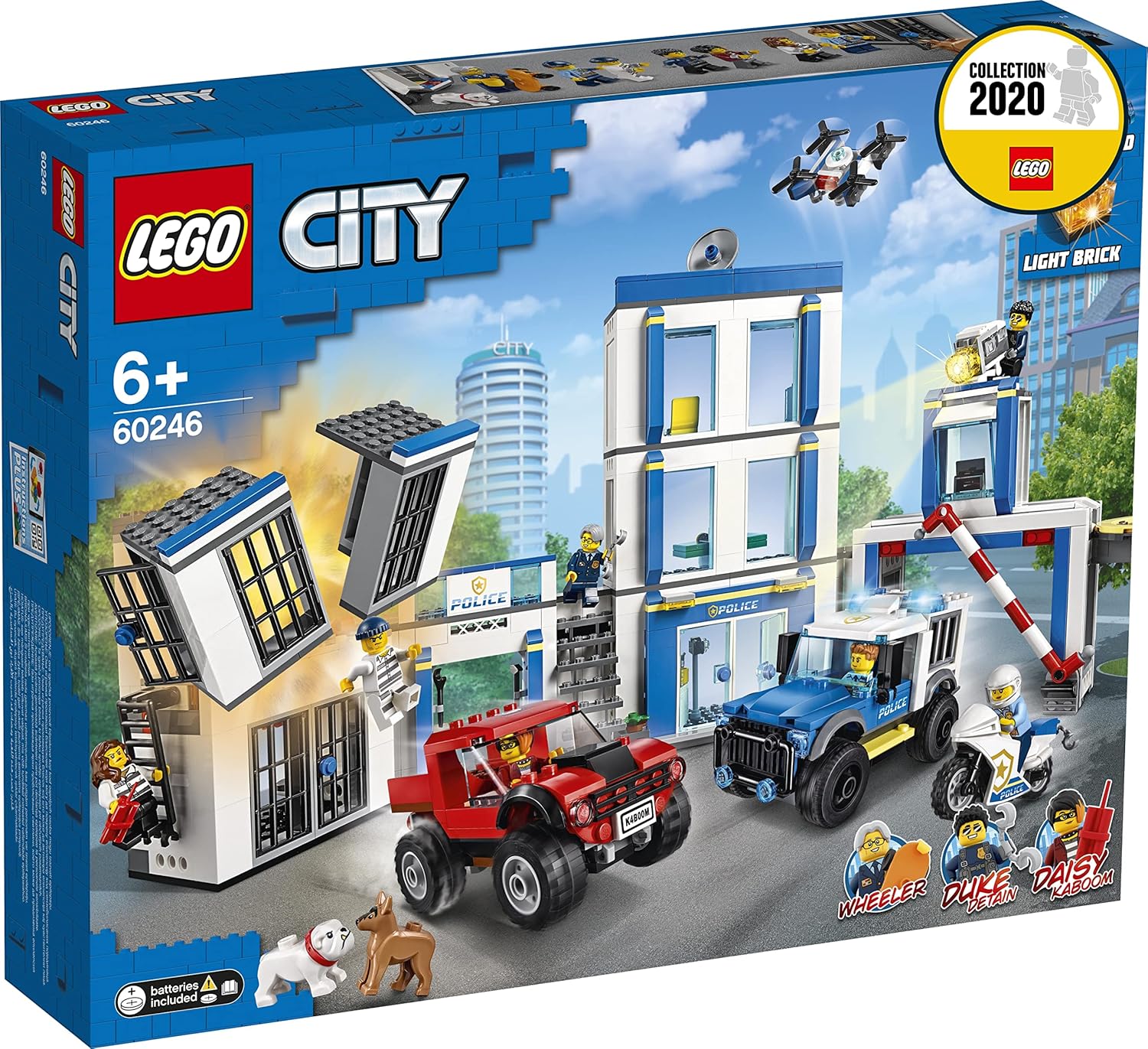 ليجو 60246 سيتي مركز الشرطة مكعبات التركيب LEGO