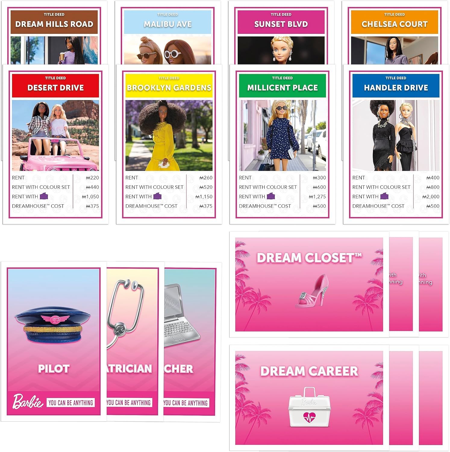 لعبة مونوبولي باربي العاب لوحية Monopoly