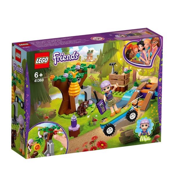 ليجو 41363 فريندز مغامرة غابة ميا مكعبات التركيب LEGO