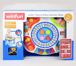 وين فن طاولة أنشطة قطار الحروف والبيانو مواليد تفاعلي WinFun