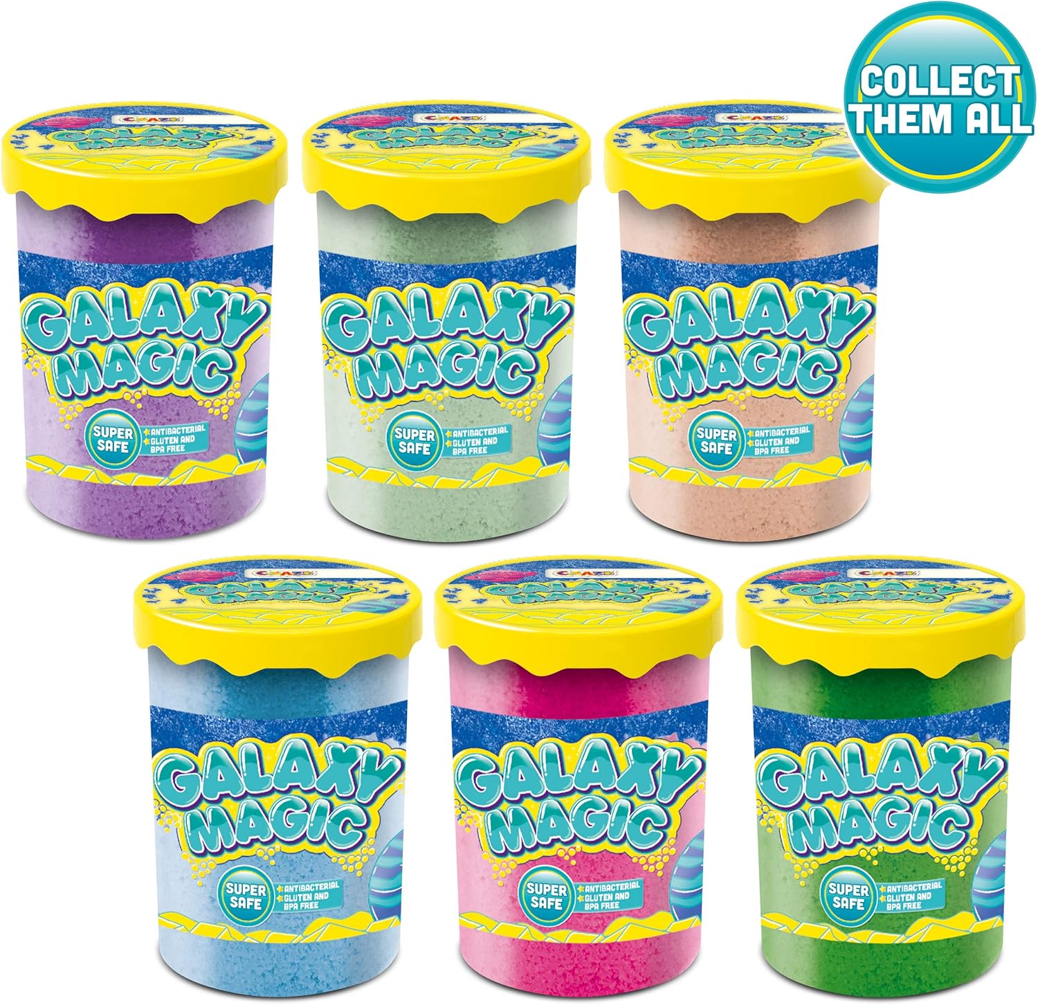 كريز صلصال جالكسي ماجيك متنوع تشكيل الرمل CRAZE