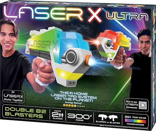 ليزر اكس مسدسات الترا دبل بي 2 ألعاب الأكشن Laser x