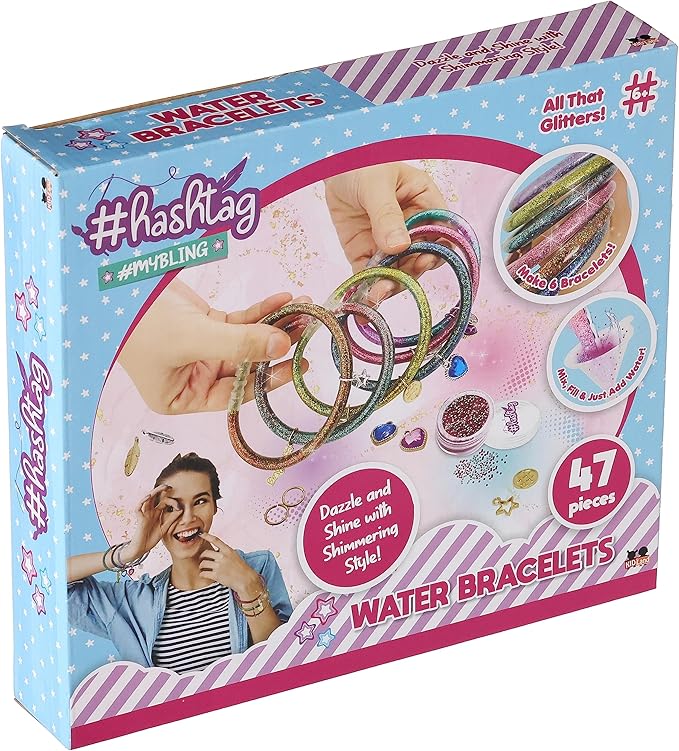 هاشتاج أساور مايبلينج المائية الخرز والاكسسوارات Hashtag