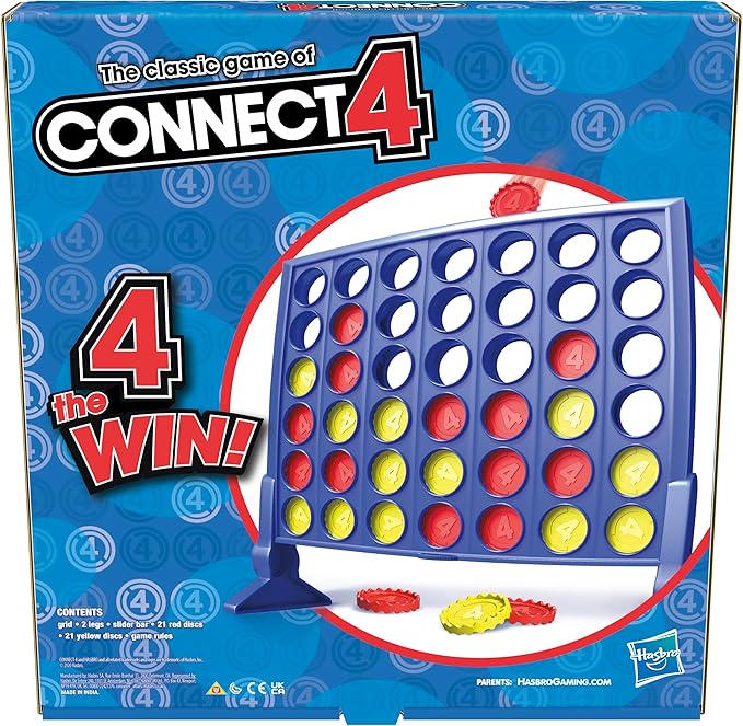 لعبة كونكت 4 الكلاسيكية العاب لوحية HASBRO