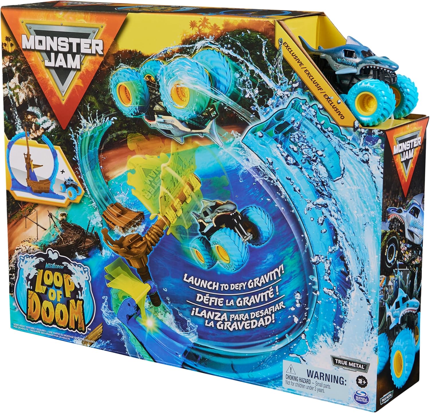 مونستر جام حبلة حلقة الموت مركبات مع مسار Monster Jam