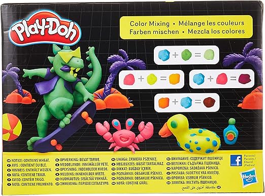 بلاي دوه صلصال نيون 8 قطع الصلصال والمعجون Play-Doh