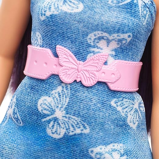 باربي دمية بشعر أرجواني دمى الشخصيات Barbie