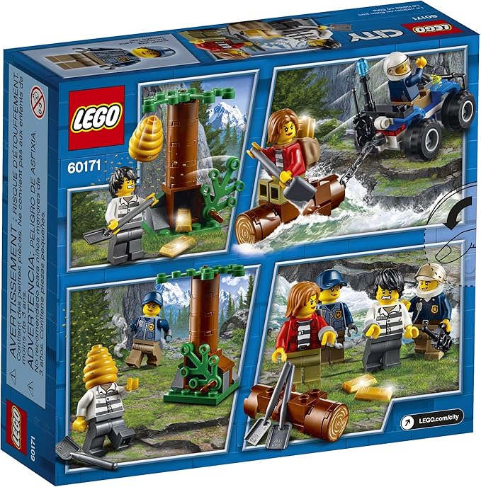 ليجو سيتي مجموعة العاب بناء سيارة شرطة مكعبات التركيب LEGO