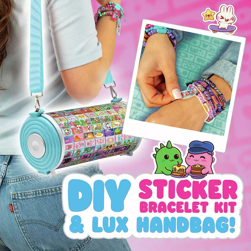ستيكي رولز حقيبة صنع أساور الملصقات الخرز والاكسسوارات Sticki Rolls