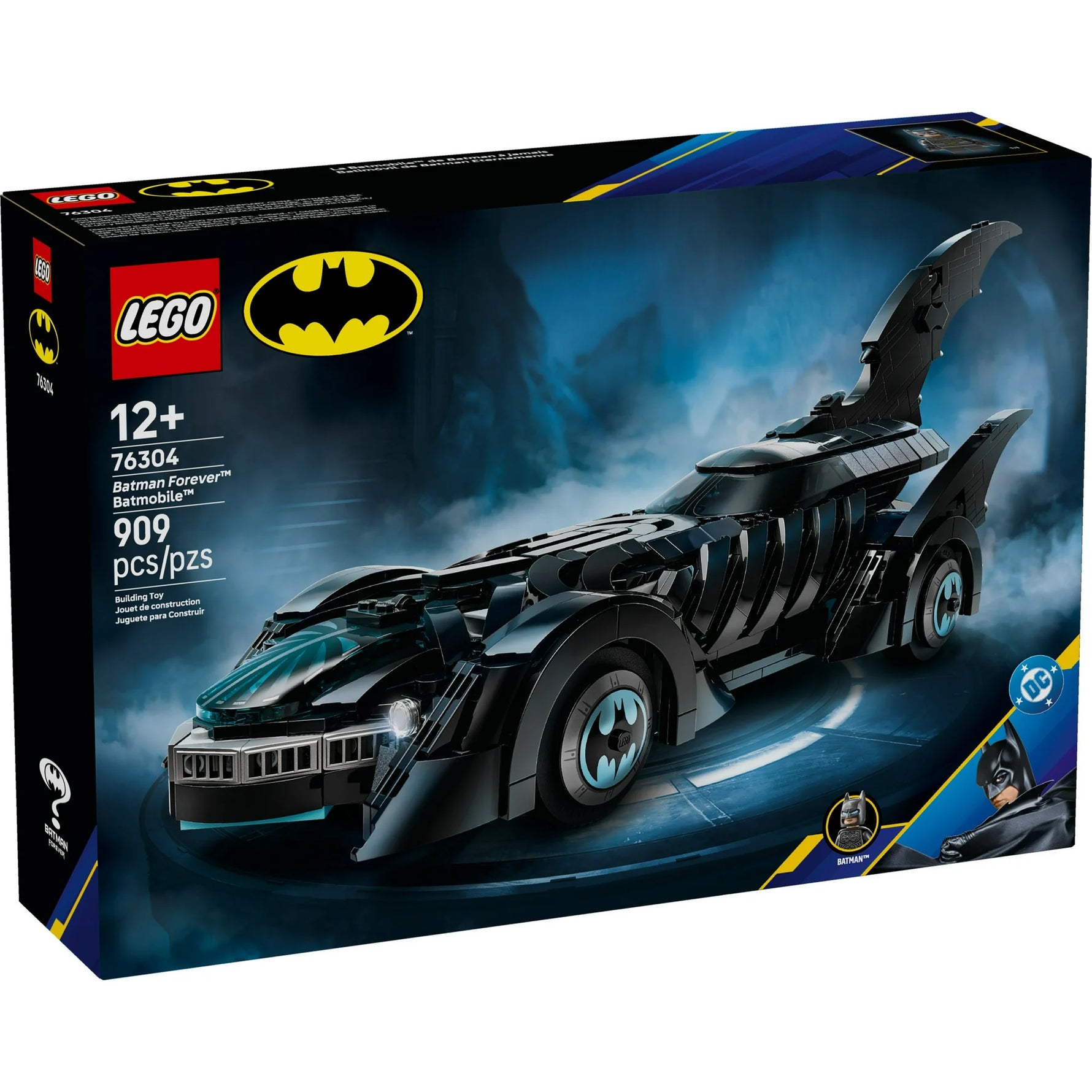 ليجو 76304 دي سي سيارة باتمان للأبد مكعبات التركيب LEGO