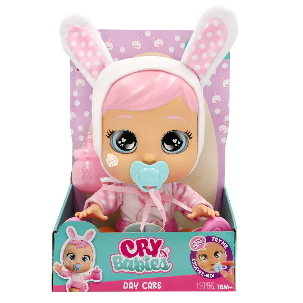 كراي بيبيز دي كير كوني دمية مع اكسسوارات CRY Babies